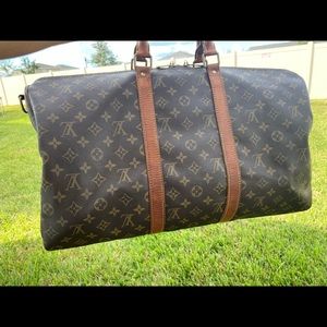 Vintage Louis Vuitton 50 keepall bandouliere